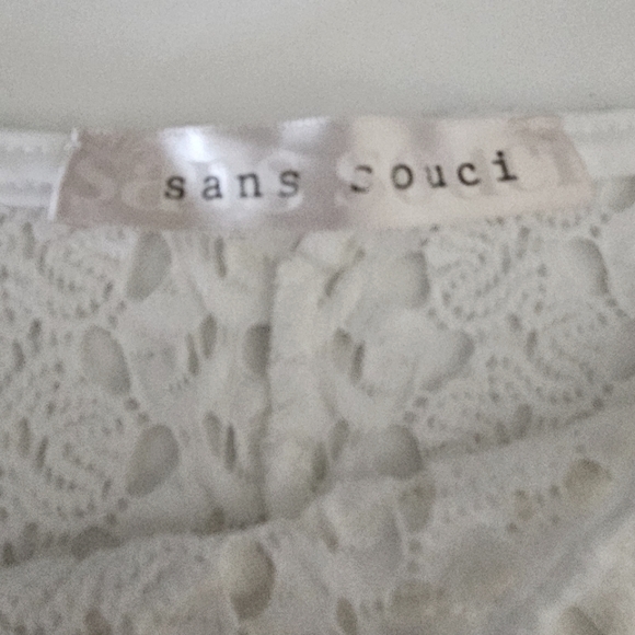 San Souci Crochet-Lace Crop Top - Picture 5 of 5